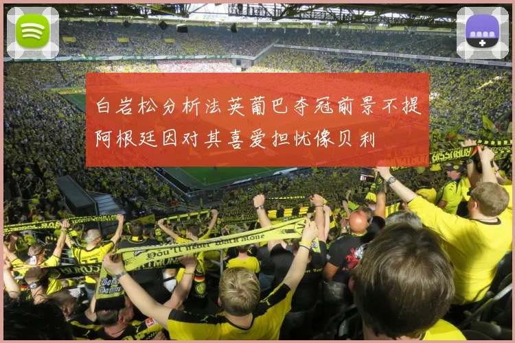 白岩松分析法英葡巴夺冠前景不提阿根廷因对其喜爱担忧像贝利